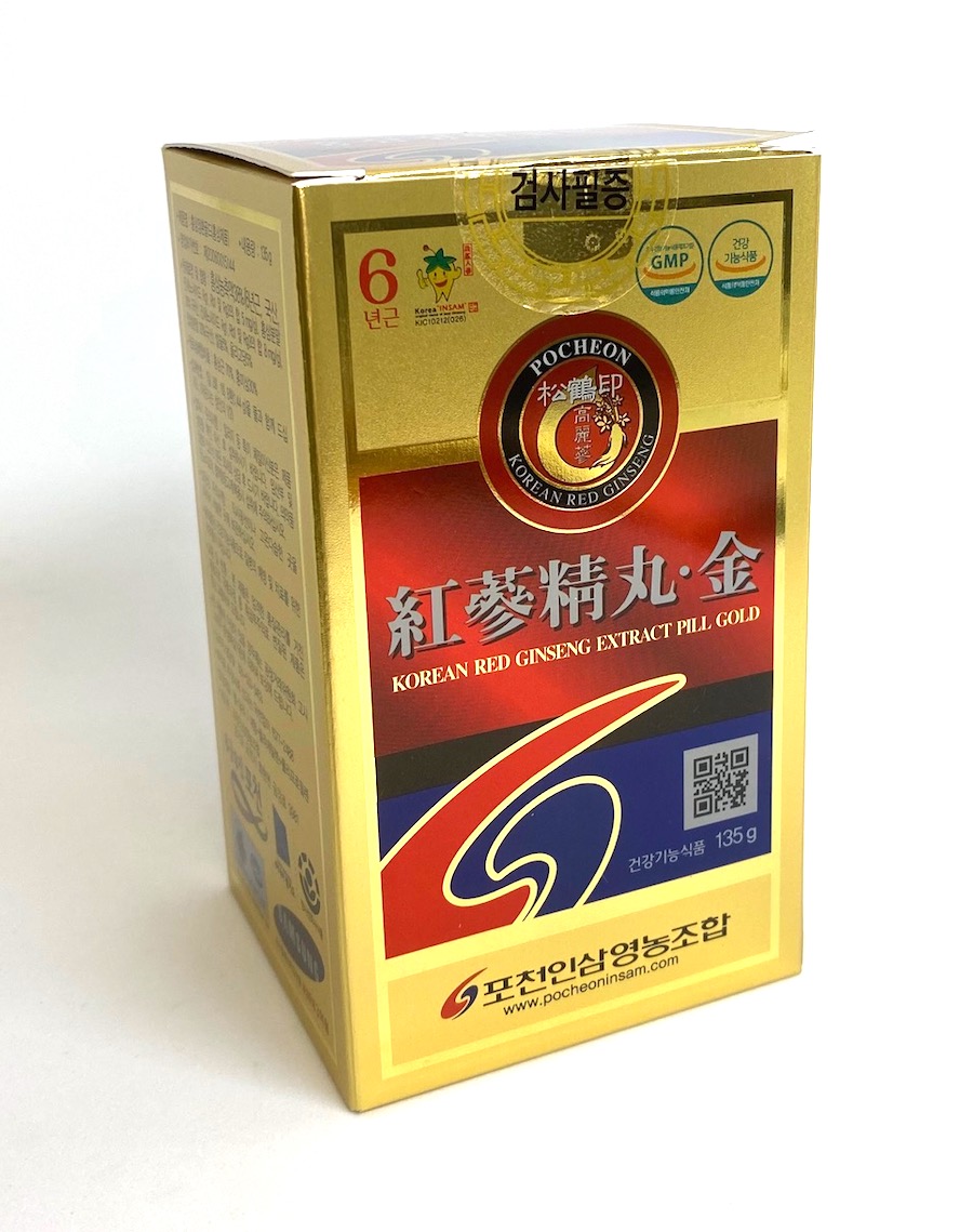 Ženšen, korejský, kuličky z extraktu, 135 g