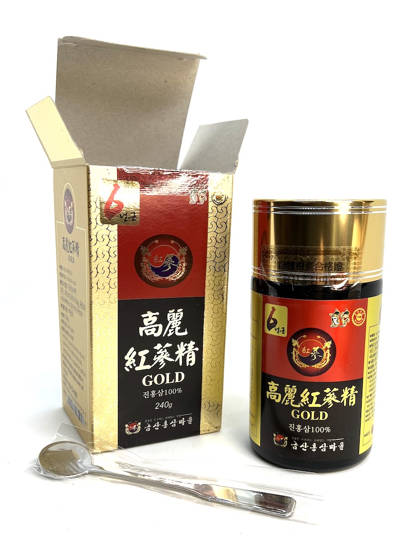 Ženšen korejský - GOLD extrakt,  6 mg/g, 2x240 g