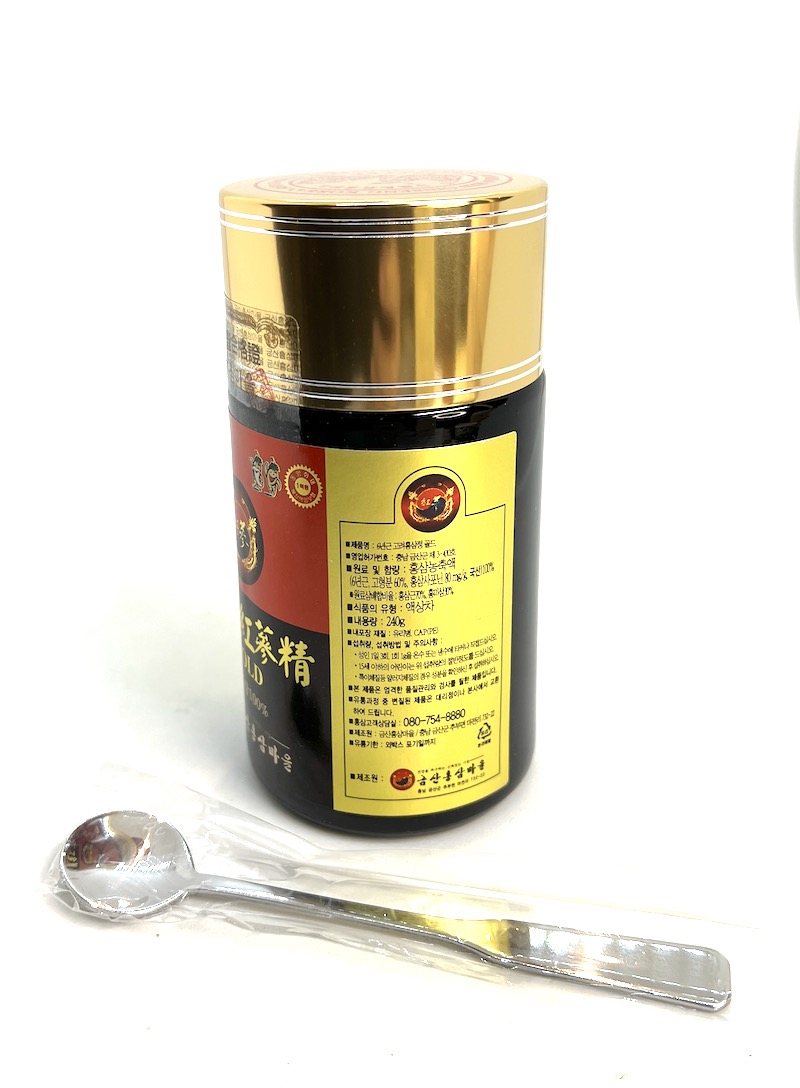 Ženšen korejský - GOLD extrakt,  6 mg/g, 2x240 g