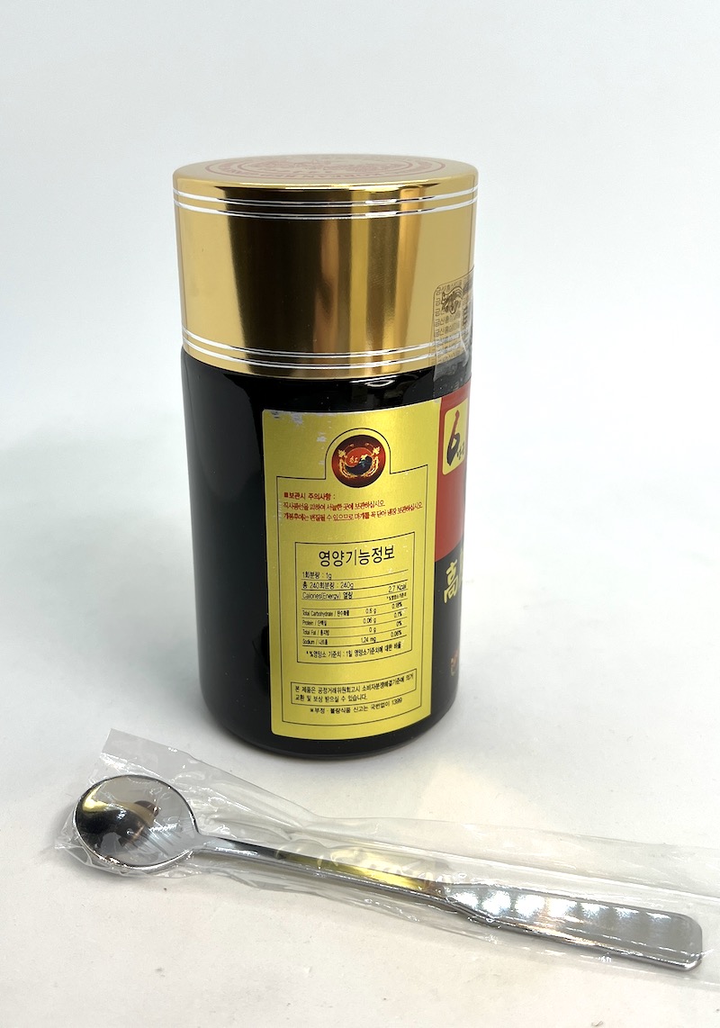 Ženšen korejský - GOLD extrakt,  6 mg/g, 2x240 g