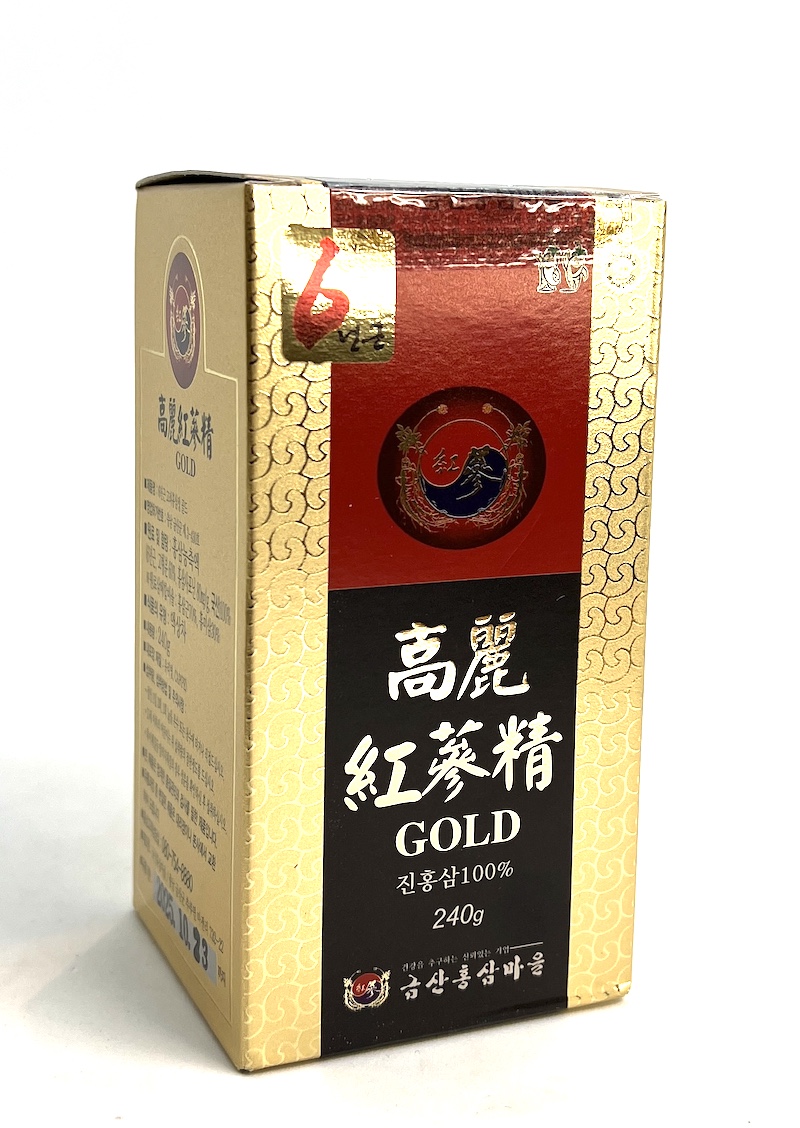 Ženšen korejský - GOLD extrakt,  6 mg/g, 2x240 g