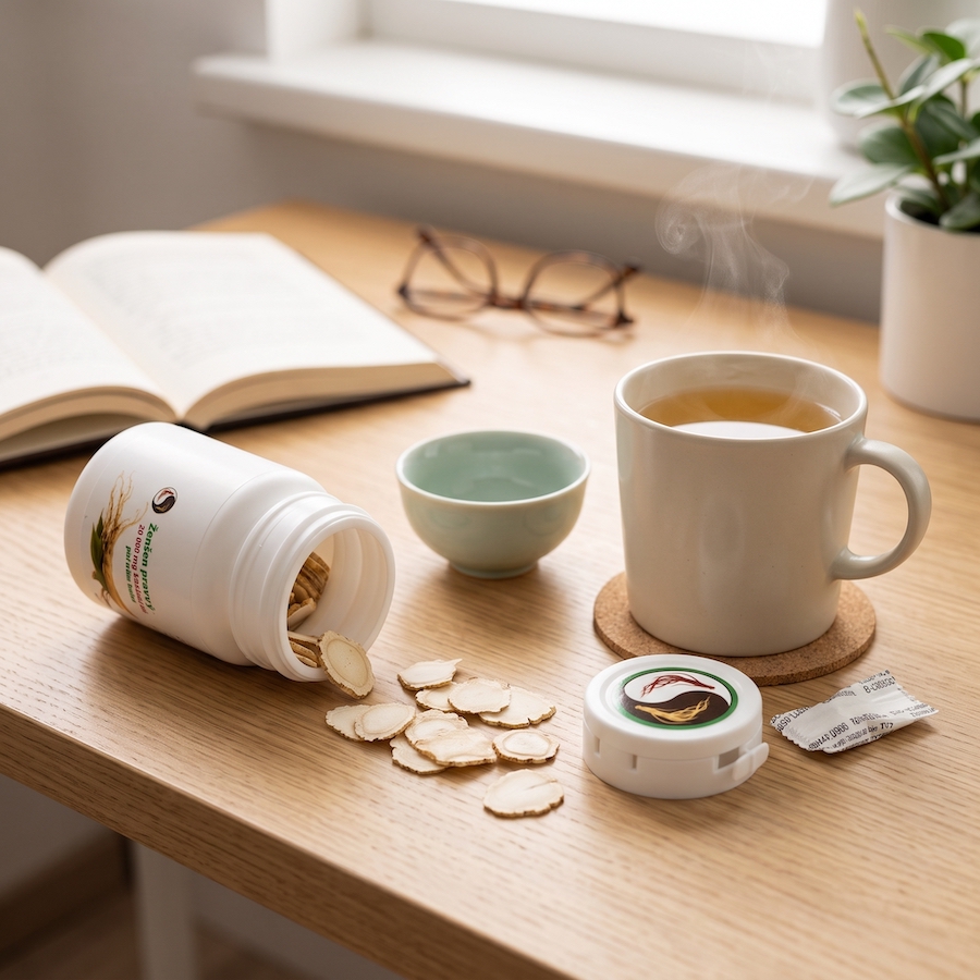 Čínský ženšen plátky 9letý – Panax ginseng C.A.Meyer 20 g
