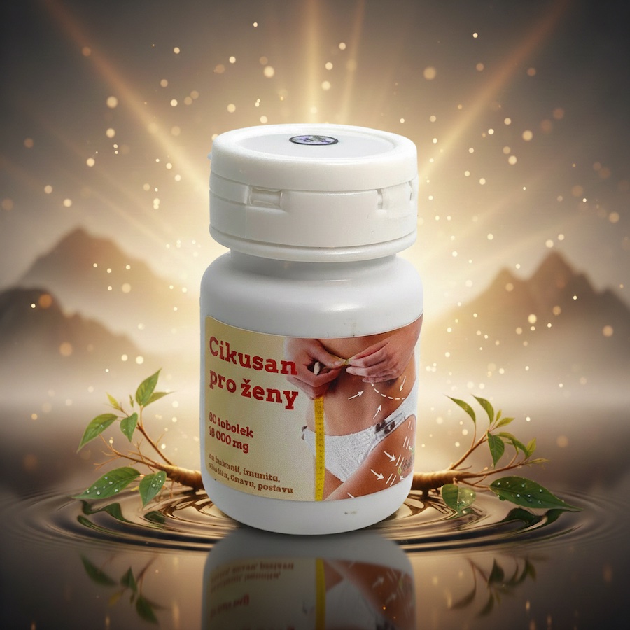 Cikusan pro ženy, 80 tobolek/18 400 mg -  na  hubnutí