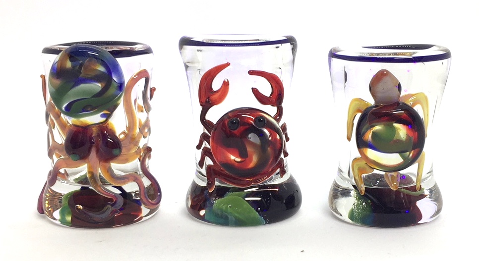 Sada skleniček a Panax ginseng kořínky, 15 000 mg