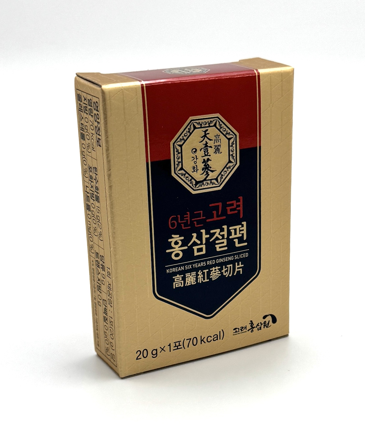 Ženšen, korejský, nakládaný, plátky v medu,  pro řidiče proti únavě, 200 g