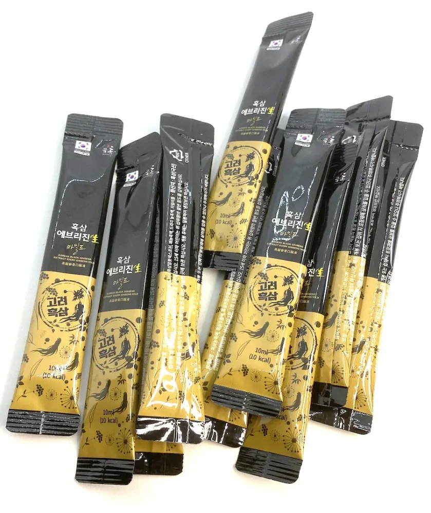 Ženšen, korejský, černý, extrakt, tekutý, 10 x 10 ml, 100 ml