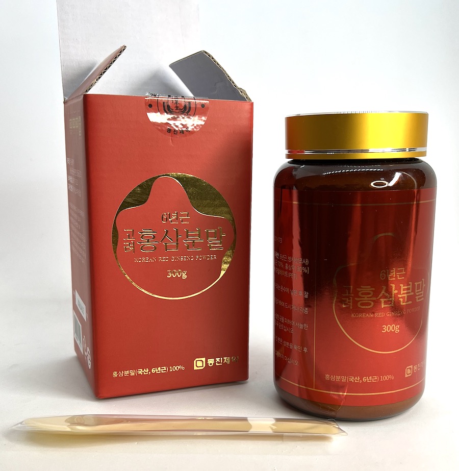 Ženšen, korejský, červený, 6letý, mletý, 300 g