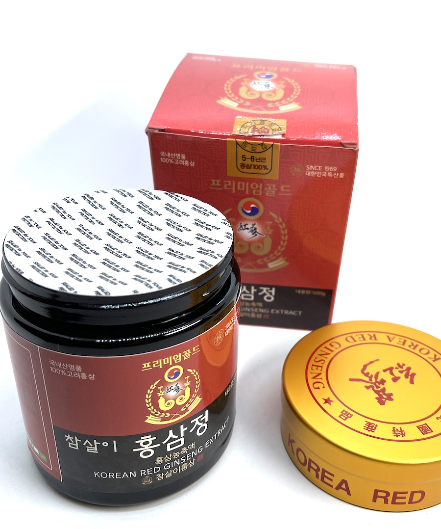 Korejský červený ženšen pravý extrakt 500 g 