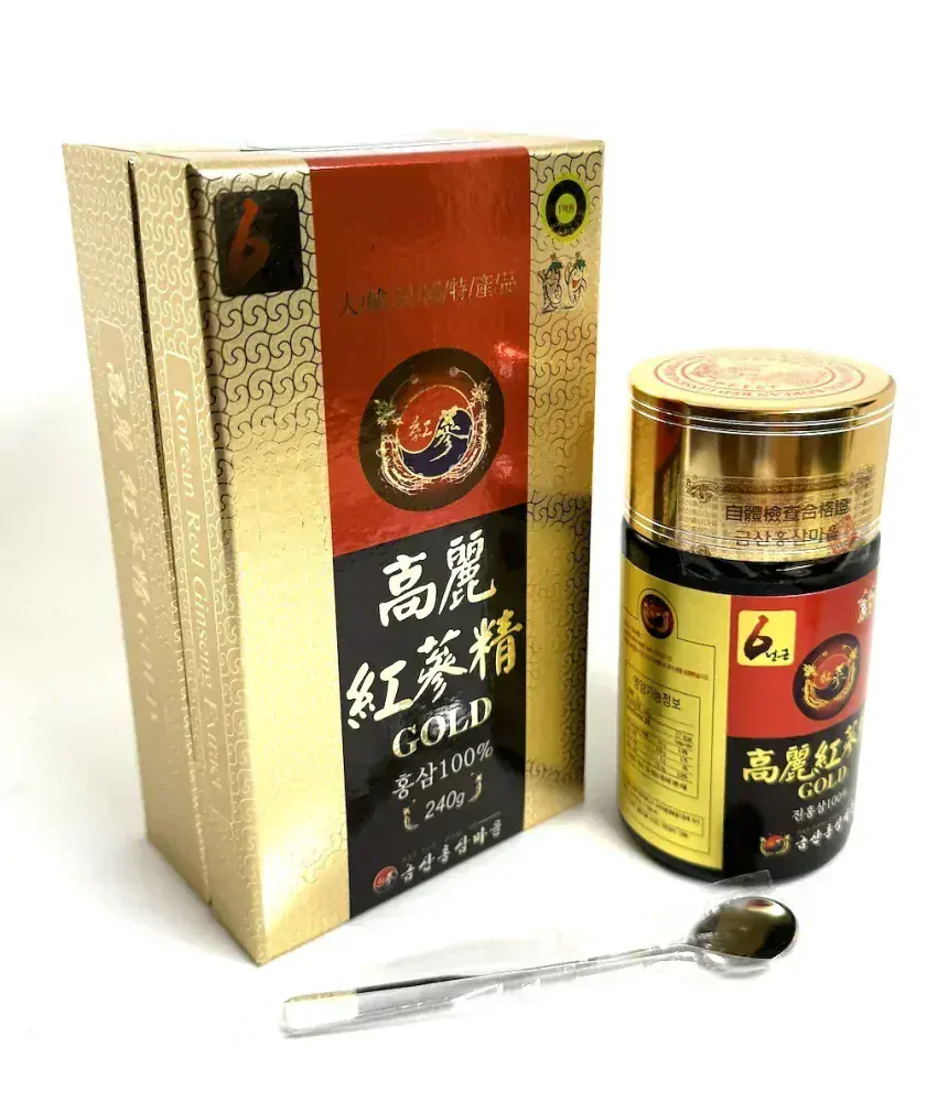 Ženšen korejský - GOLD extrakt, mimořádně silný, 80mg/g, 240 g