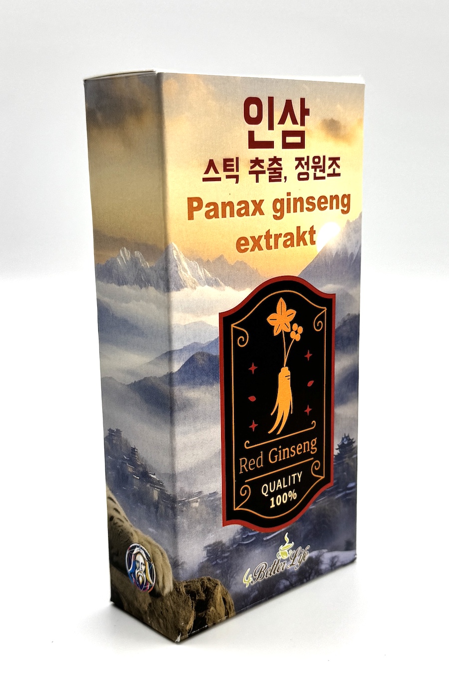 Sticks - Ženšen, korejský, červený, extrakt, tekutý,  10 x 10 g, 100 g