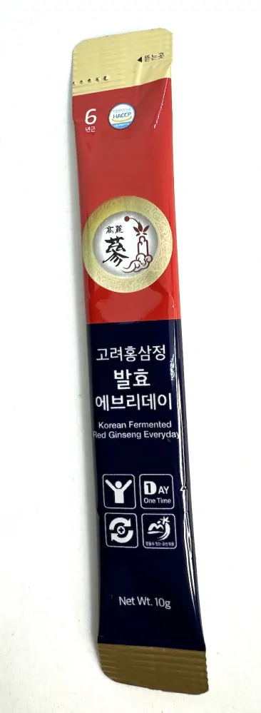 Sticks - Ženšen, korejský, červený, extrakt, tekutý, CK 2, 10 x 10 g, 100 g