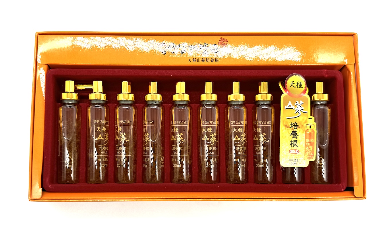 Divoký korejský ženšen, tinkturová kůra, 10 x 20 ml