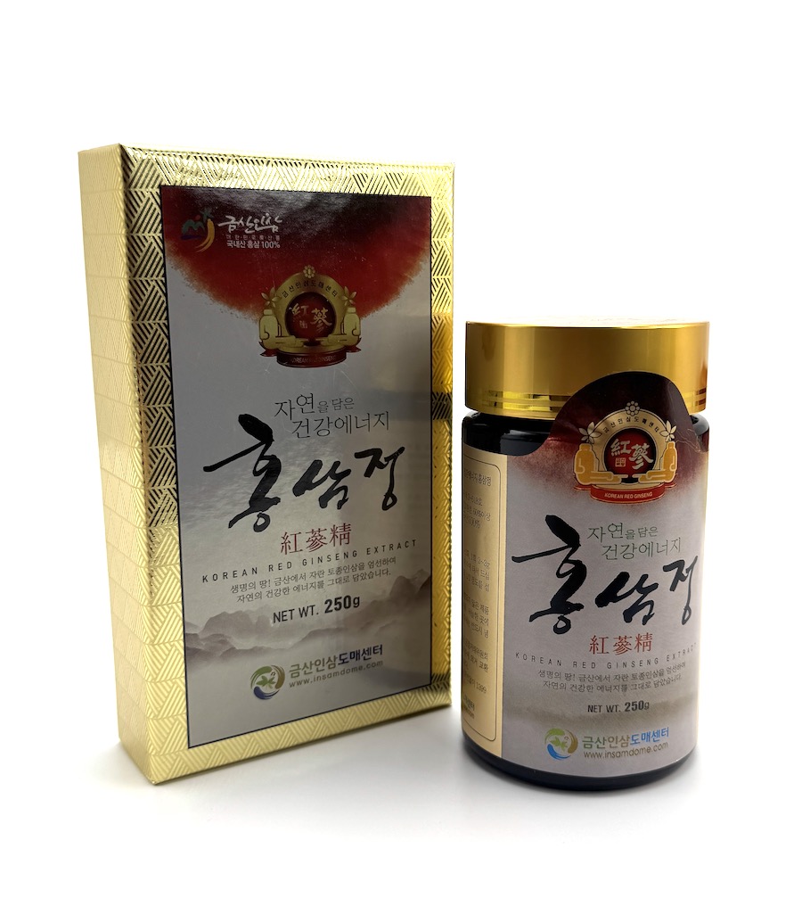 Ženšen, korejský, hustý extrakt, 6letý, ginsenosidů 4mg/g, 250 g