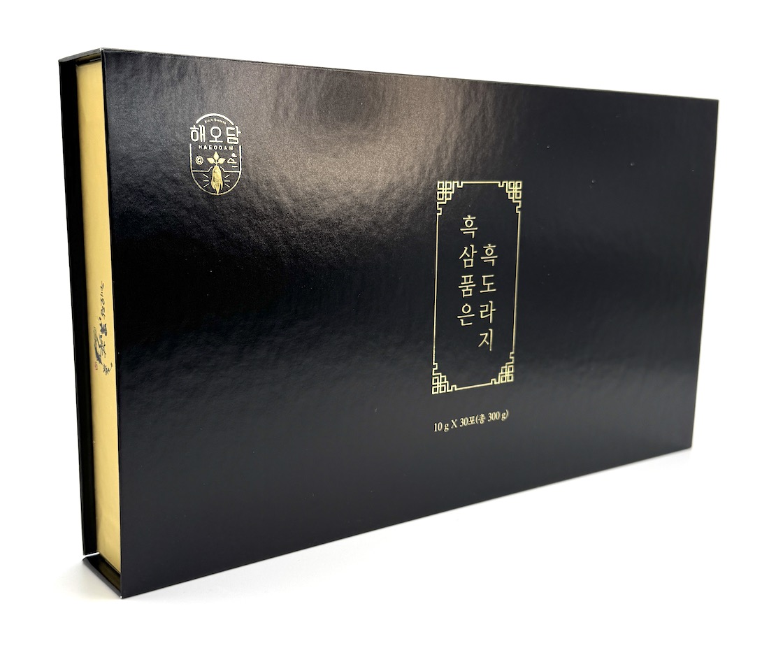 Korejský černý ženšen pravý a černý kořen zvonku - extrakt, sticks, 300 g 