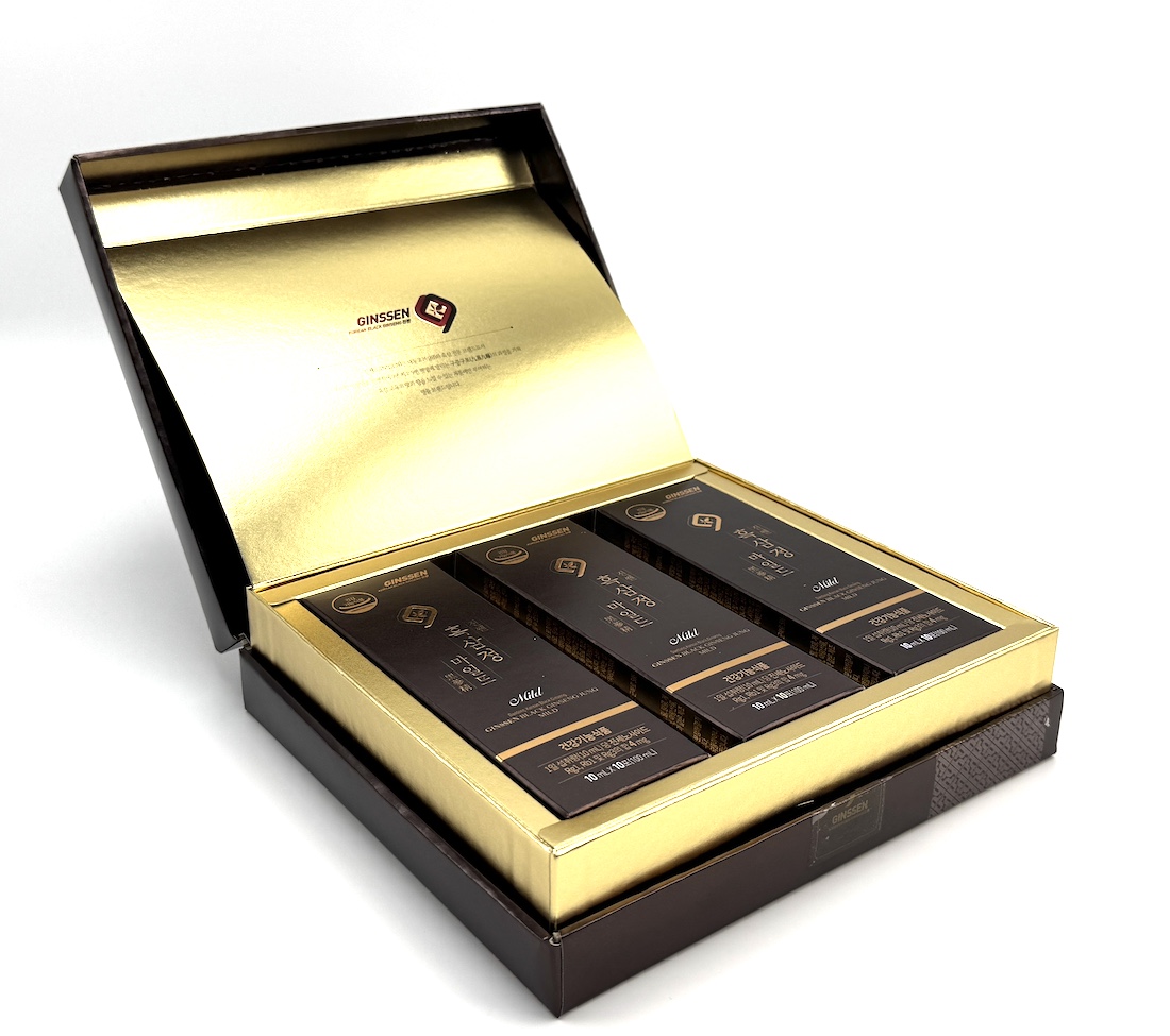 Sticks - Ženšen, korejský, černý, extrakt, tekutý,  10 x 10 ml x 3, 300 ml