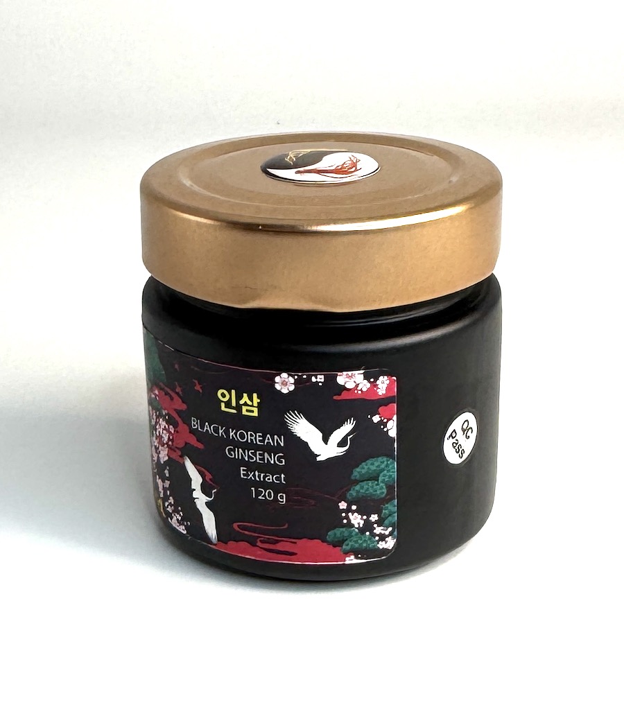 Korejský černý ženšen pravý, 100%, extrakt, 120 g 