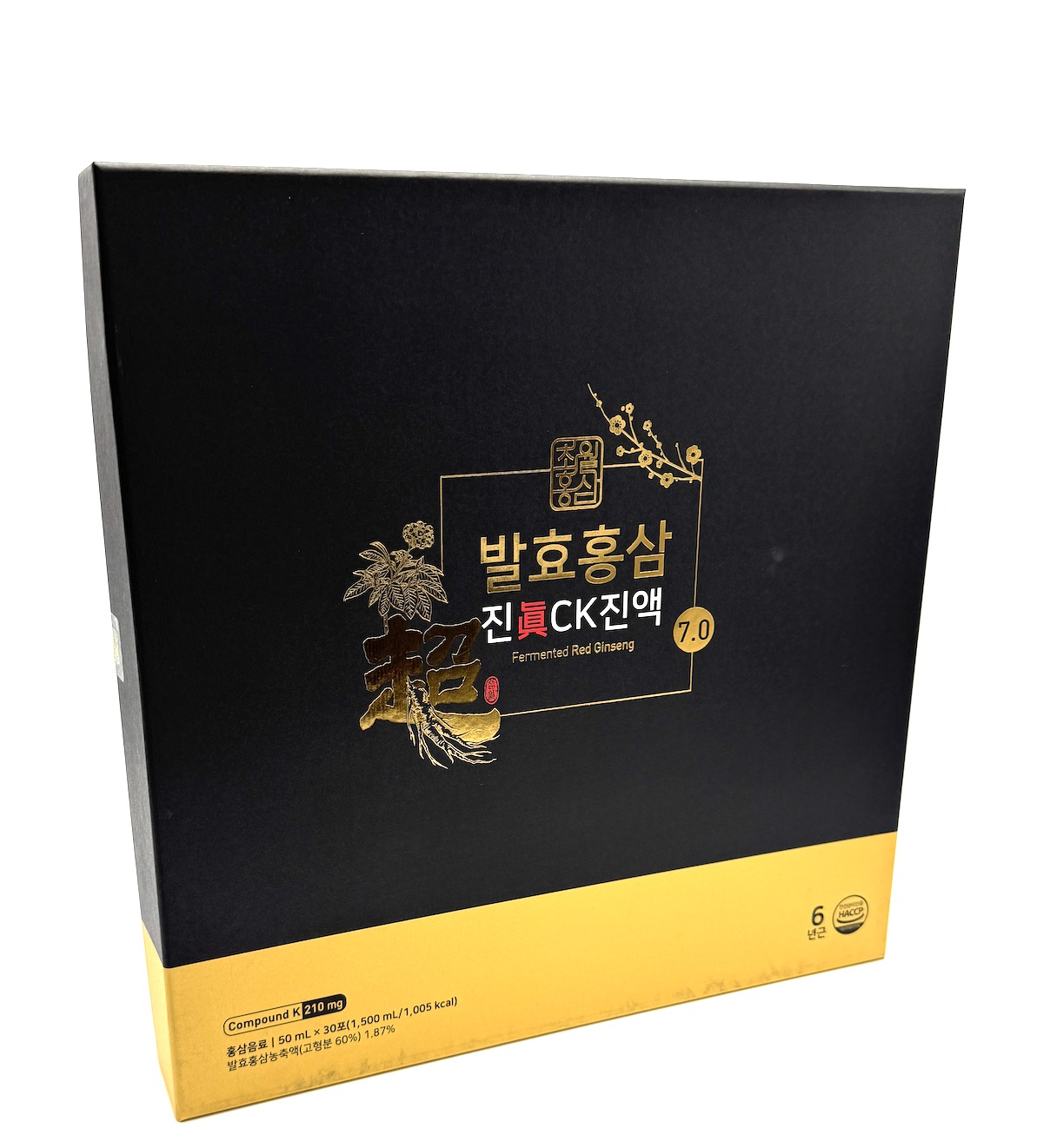 Ženšen korejský, černý, extrakt, Compound K7, 250 ml