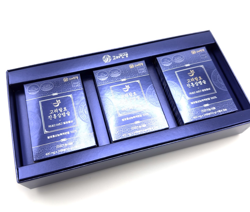 Ženšen korejský, červený, extrakt, Compound K5, 72 ks 