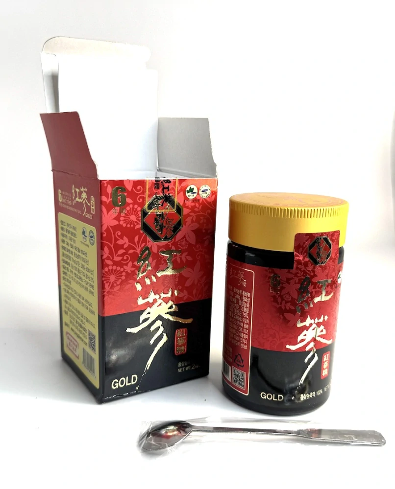 Ženšen, korejský červený, 100% ženšen, 70mg/g, 240 g