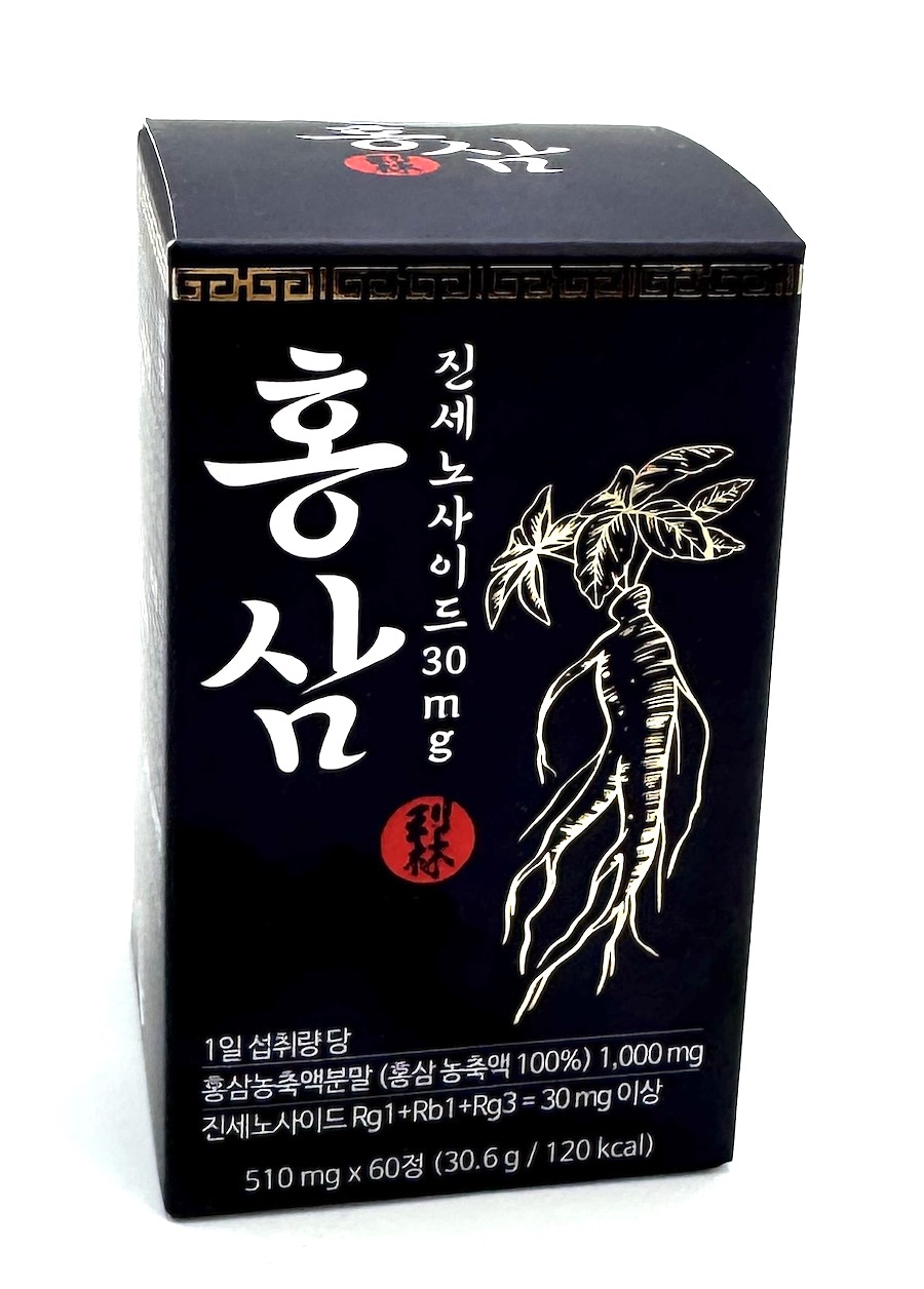 Korejský červený, zn. Deagu, tablety po 510 mg 60 ks ginsenosidy 30mg/g