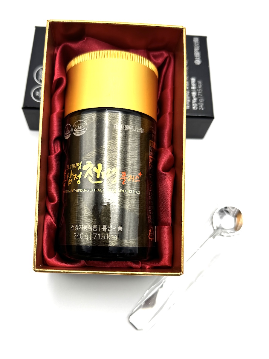 Ženšen korejský, červený, prémium +,  extrakt, 240 g