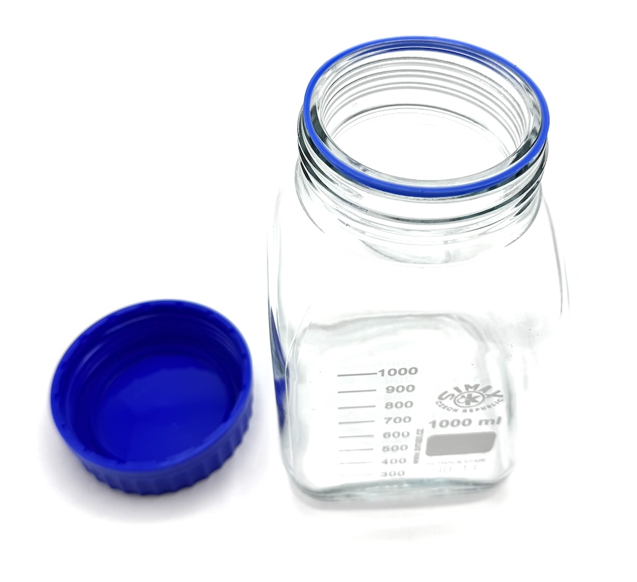 Láhev skleněná na nakládání ženšene 1000 ml