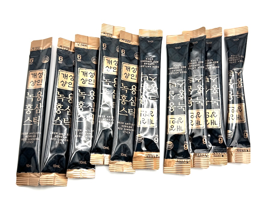 Sticks - Velvet směs ženšenu a dalších bylin, extrakt, tekutý,  10 x 10 ml x 3, 300 ml