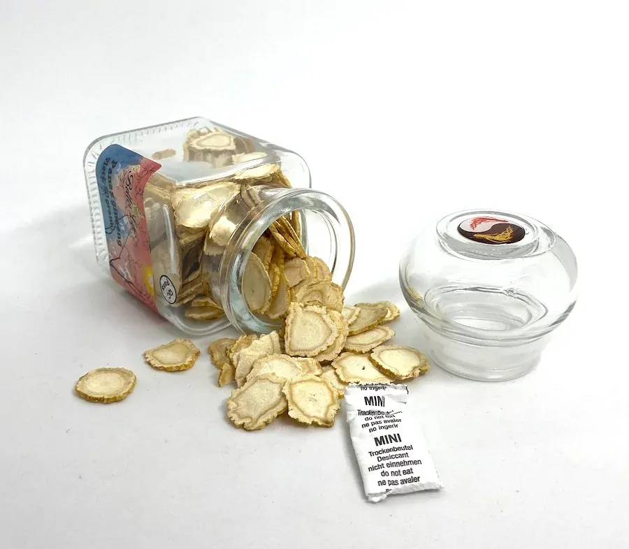 Ženšen, pravý, čínský, plátky, 9letý, 40 g