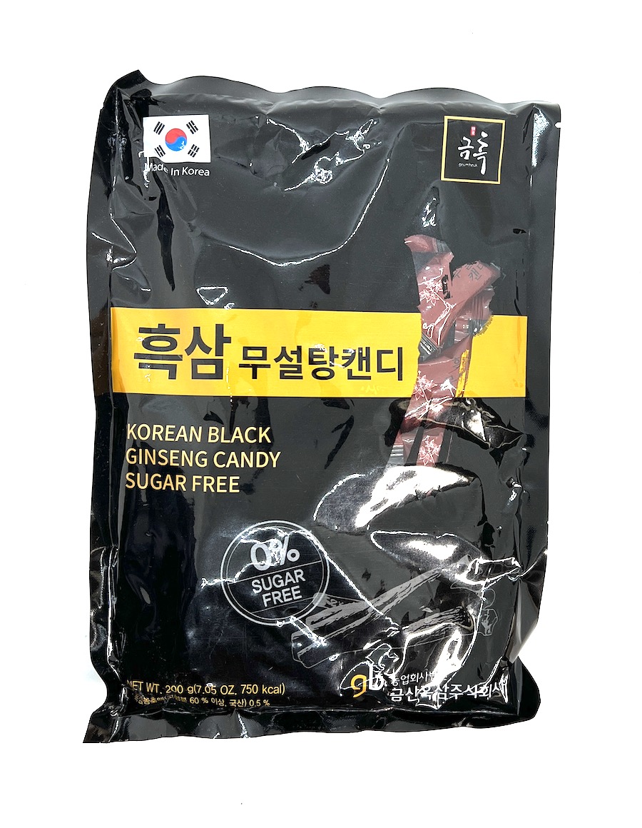 Ženšen, korejský, bonbóny, různé druhy, různá váha