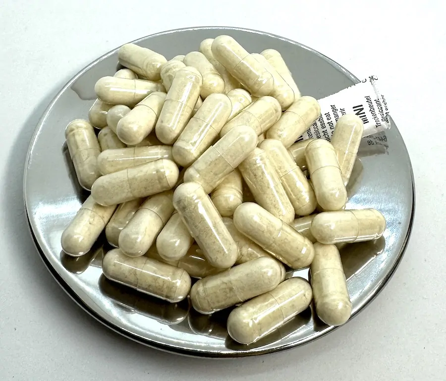 Ženšen, bílý čínský, tobolky, 9letý, selected, 60 ks, 30 gramů 