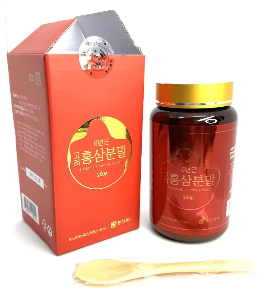 Ženšen, korejský, červený, 6letý, mletý, 200 g