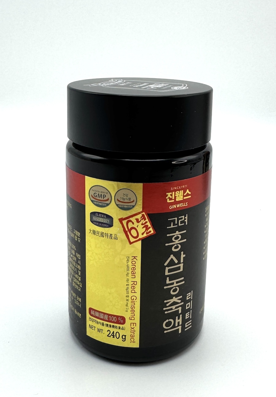 Ženšen korejský, ILHWA, 6letý červený, extrakt, 240 g