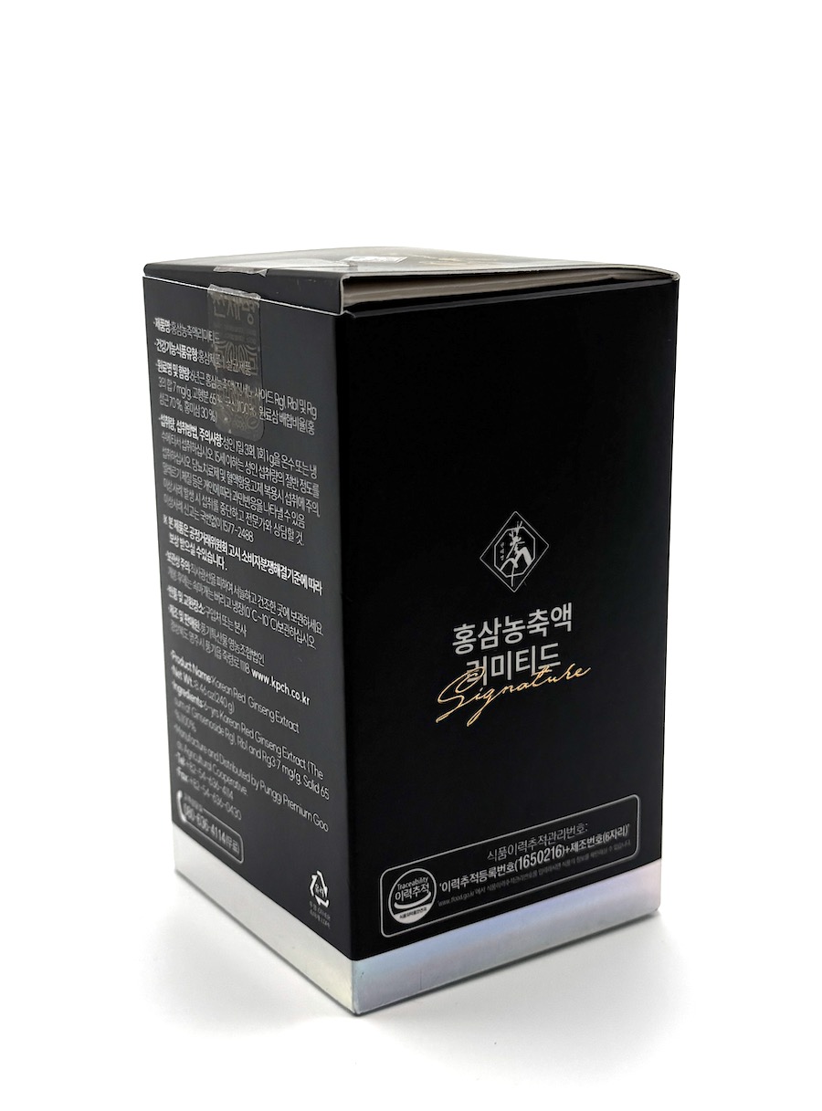 Ženšen, korejský červený, hustý extrakt, 6letý, ginsenosidy 21mg/3g, 240 g