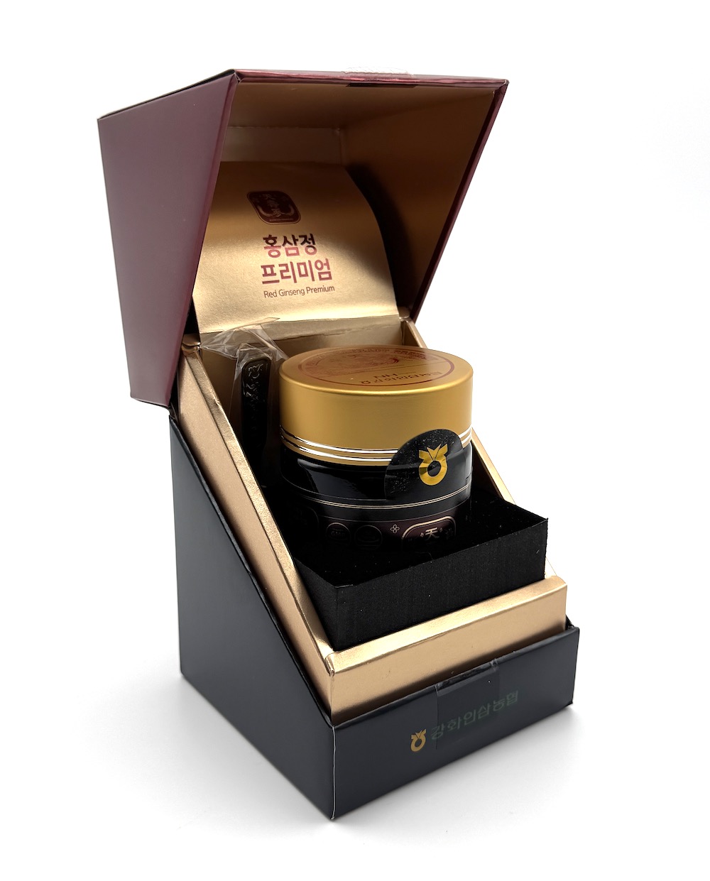 Ženšen, korejský červený, hustý extrakt fermentovaný, 6letý, ginsenosidy 5mg/1g, 240 g