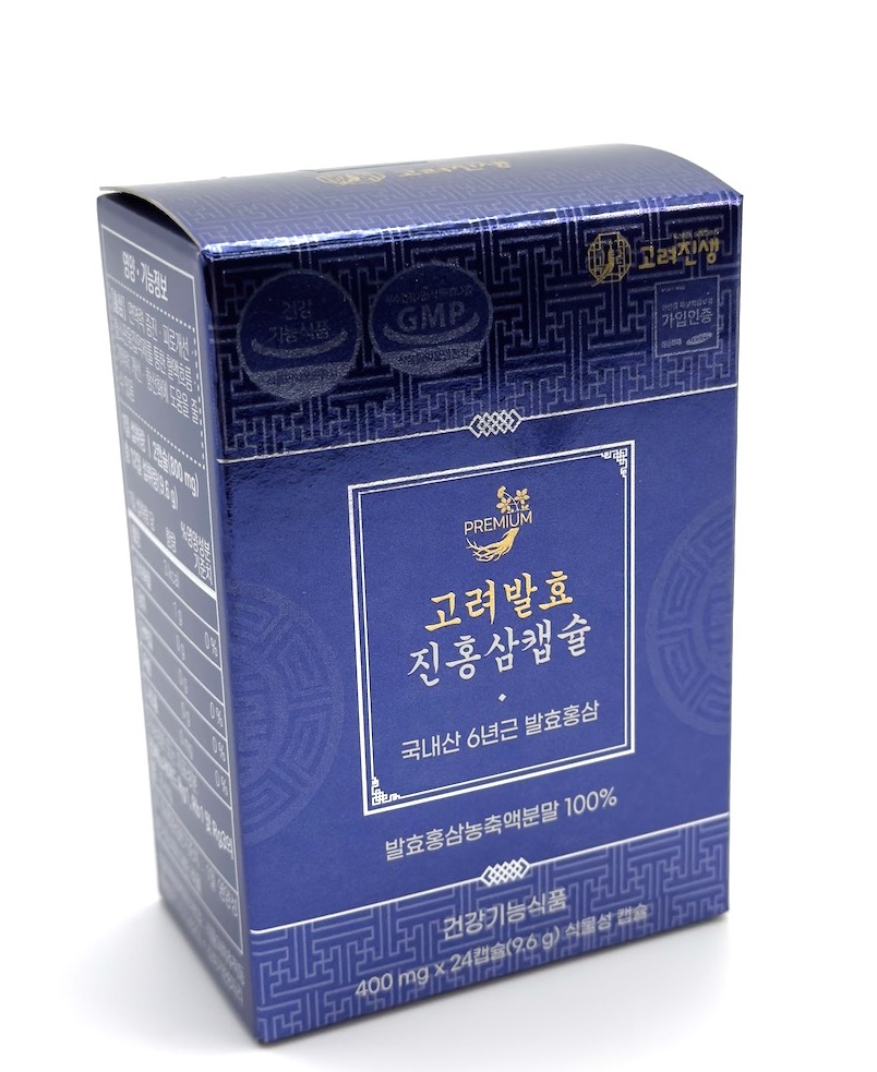 Ženšen korejský, červený, extrakt, Compound K5, 72 ks 