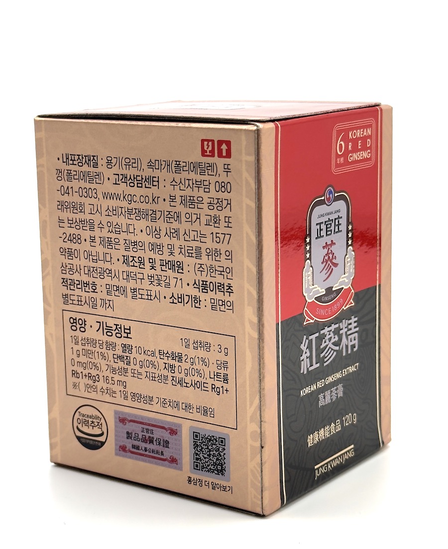 6letý korejský červený ženšen 100% extrakt  120 g 