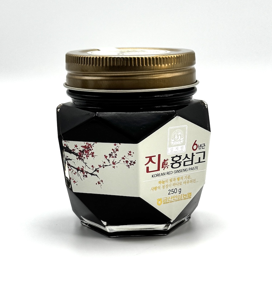 Korejský ženšen červený, pasta, koncentrát, síla 70 mg/g, 750 g