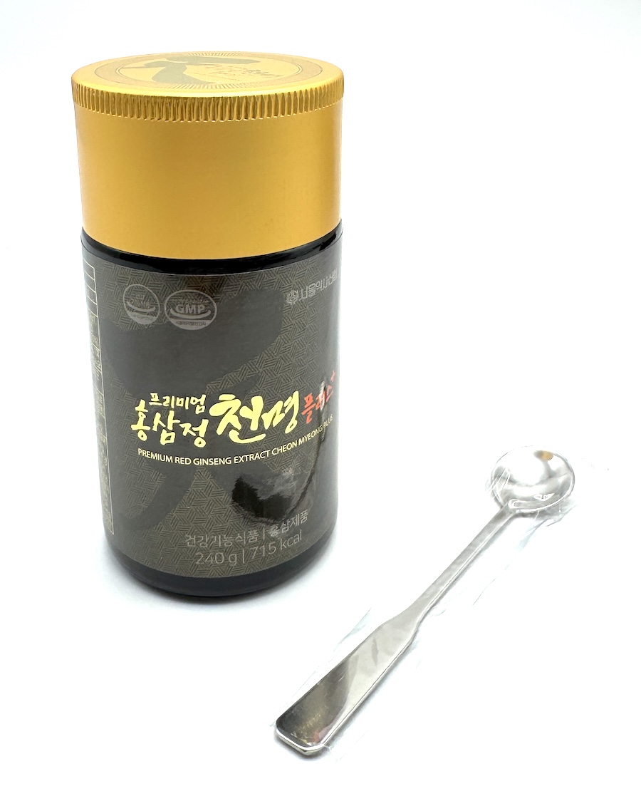 Ženšen korejský, červený, prémium +,  extrakt, 240 g