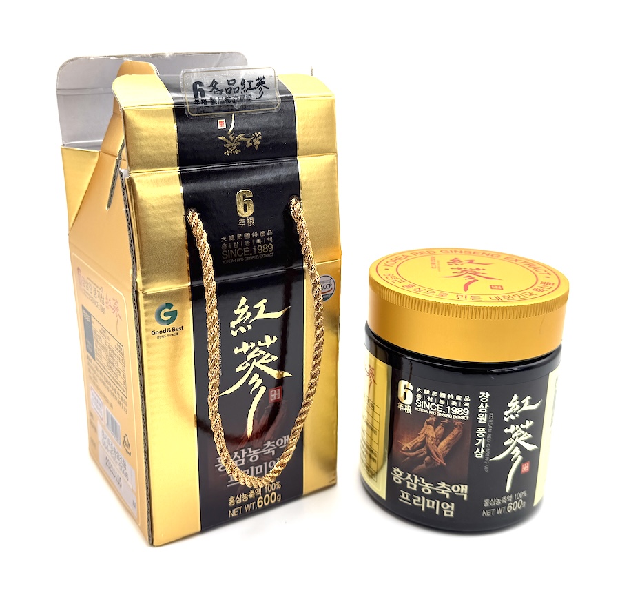 Prémiový extrakt VIP korejského ženšenu, 600 g