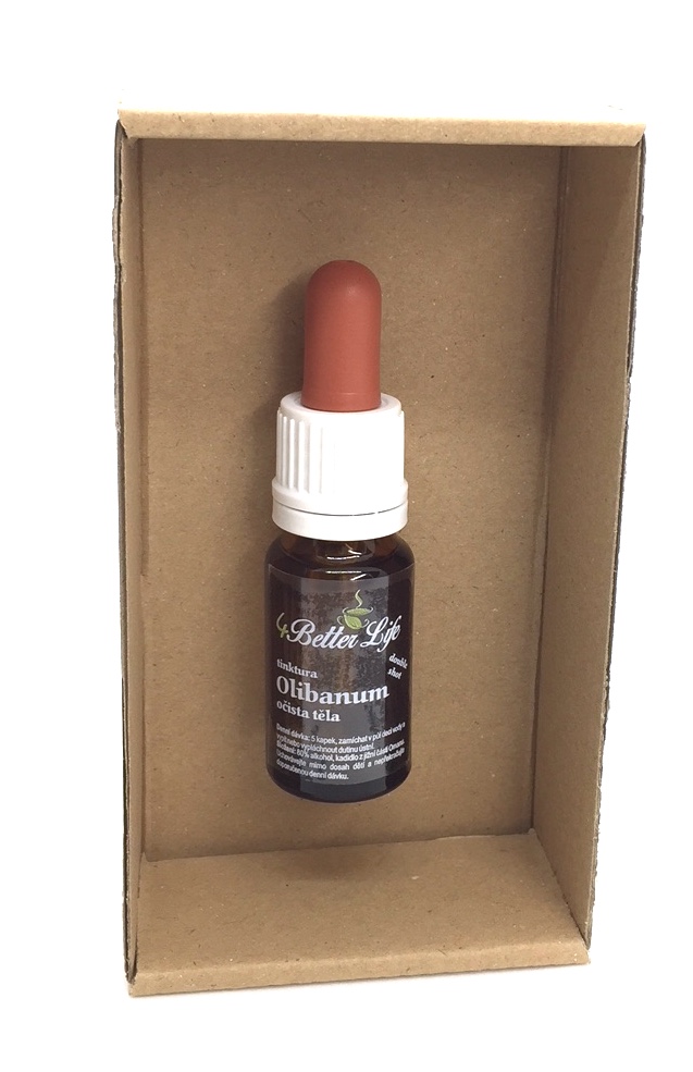 Kadidlovník svatý - výluh (tinktura Boswellia sacra) - dvojitá síla (double shot), 10 ml