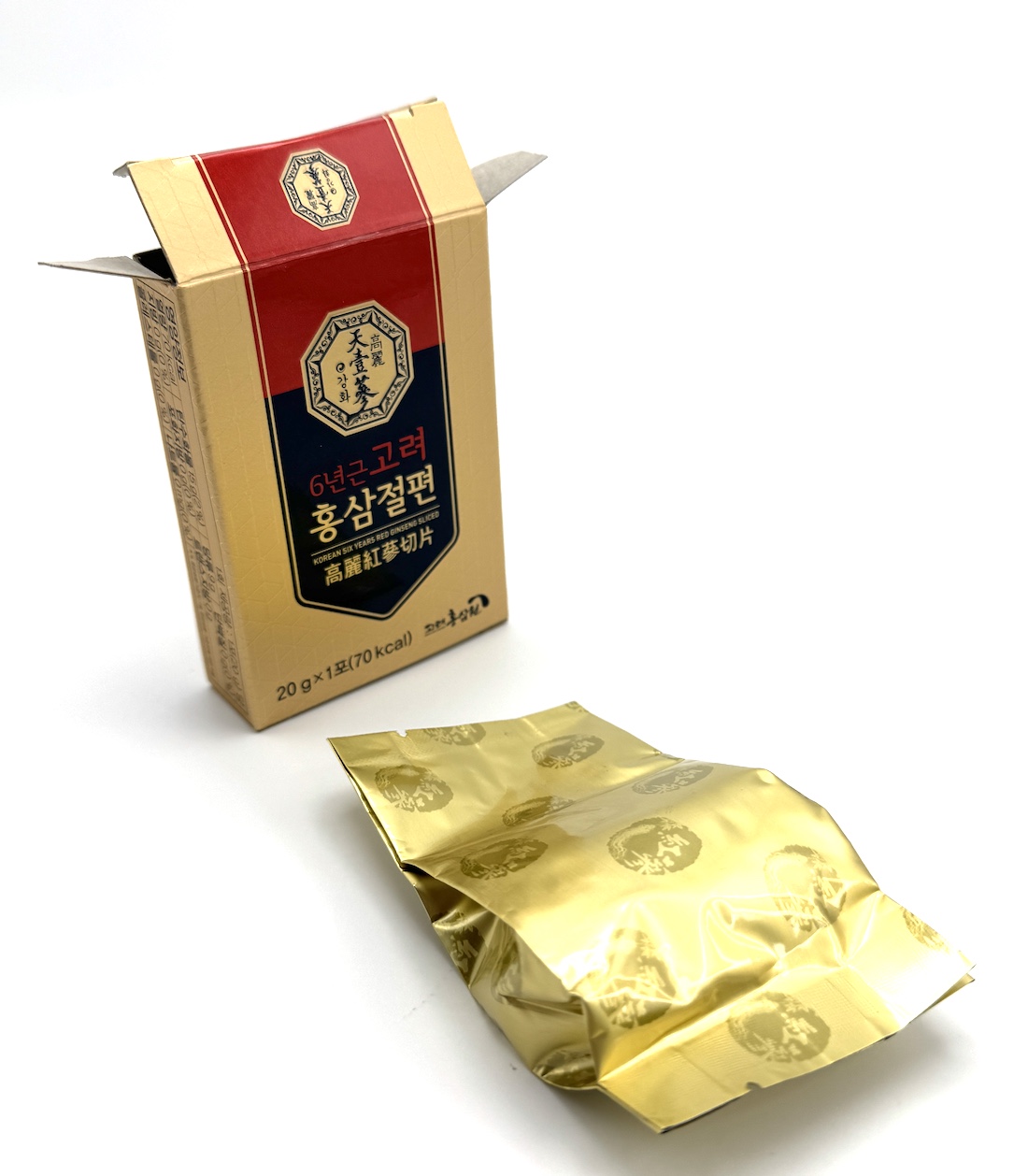 Ženšen, korejský, nakládaný, plátky v medu,  pro řidiče proti únavě, 200 g