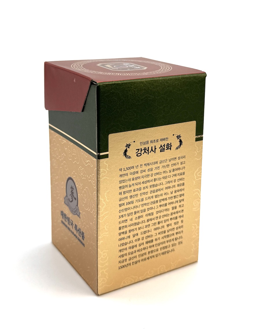 Korejský červený ženšen pravý 240 000 mg