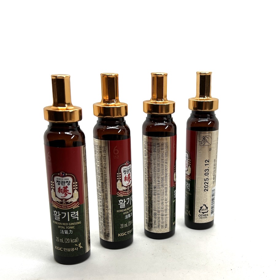 Korejský ženšen, tinkturová kůra, sada, No.: 1 KGC, 16 x 20 ml, 320 ml
