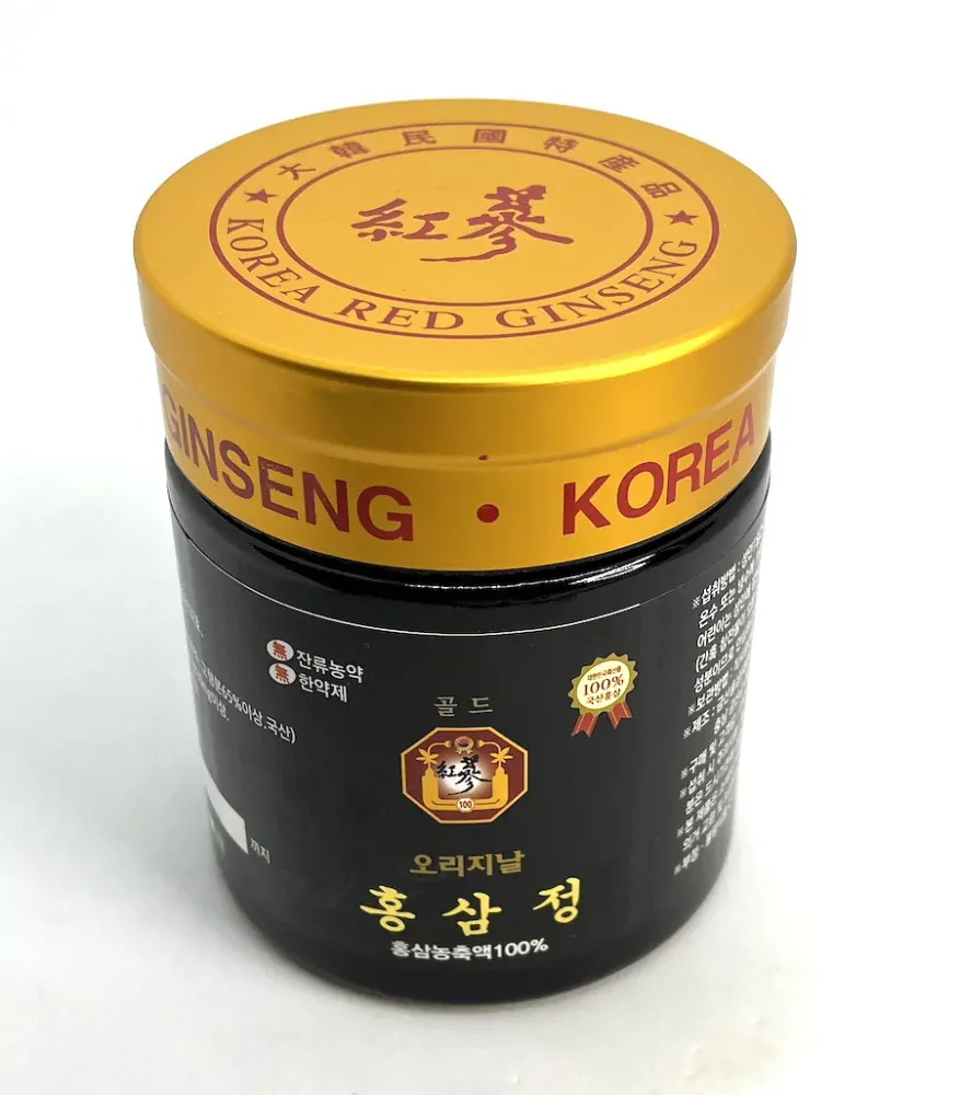 Korejský červený ženšen pravý extrakt,  z domácí farmy, 500 g 