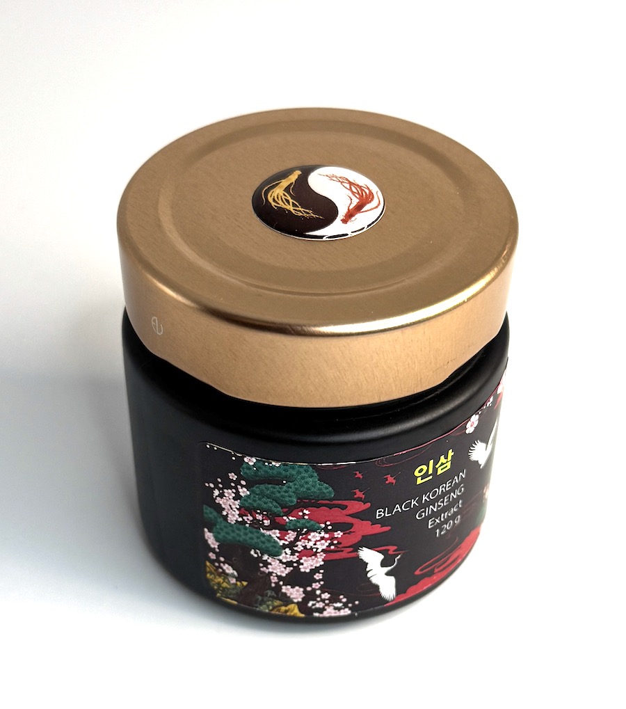 Korejský černý ženšen pravý, 100%, extrakt, 120 g 