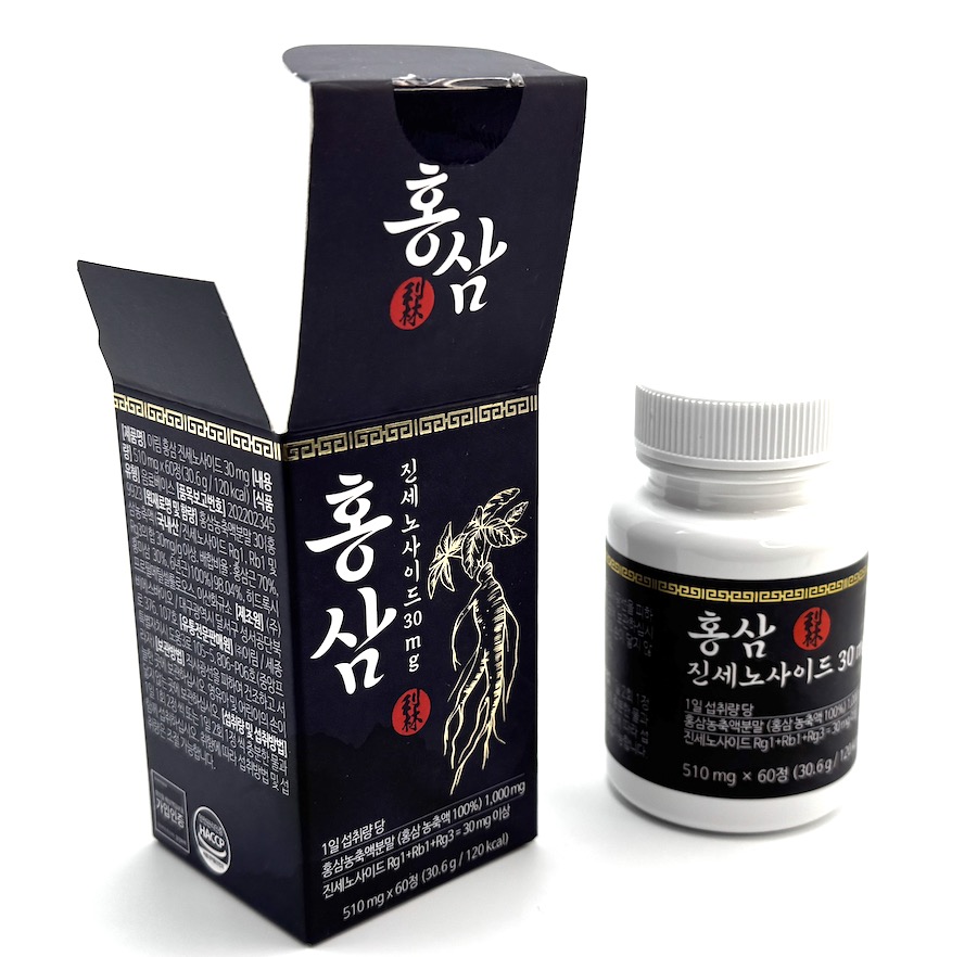 Korejský červený, zn. Deagu, tablety po 510 mg 60 ks ginsenosidy 30mg/g