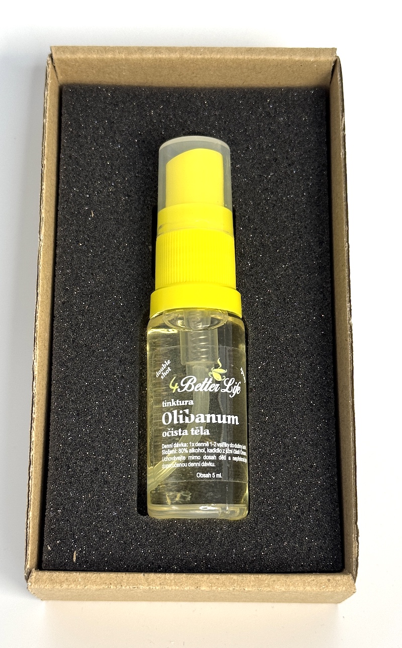 Výluh Boswellia sacra - ústní a povrchový sprej 10 ml (výluh kadidla z pravého kadidlovníku - akce 20 ml za cenu 10 ml)