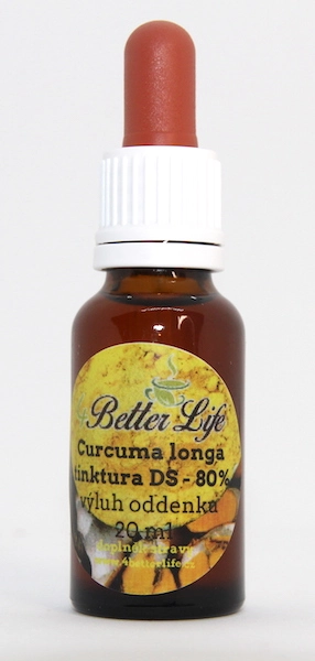 Kurkuma, výluh, dvojitá síla, 20 ml