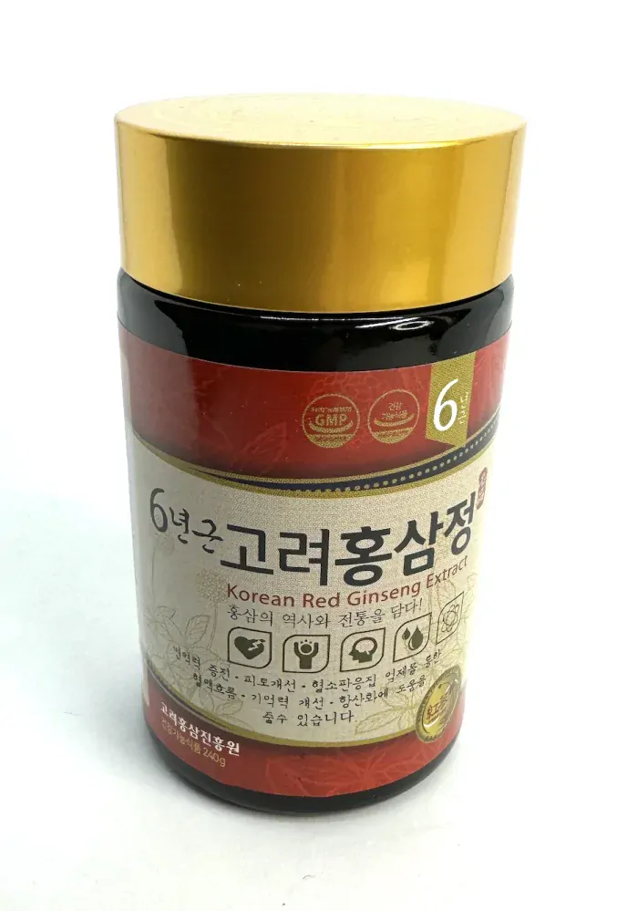 Ženšen - Korejský červený ženšen pravý hustý extrakt, 240 gramů