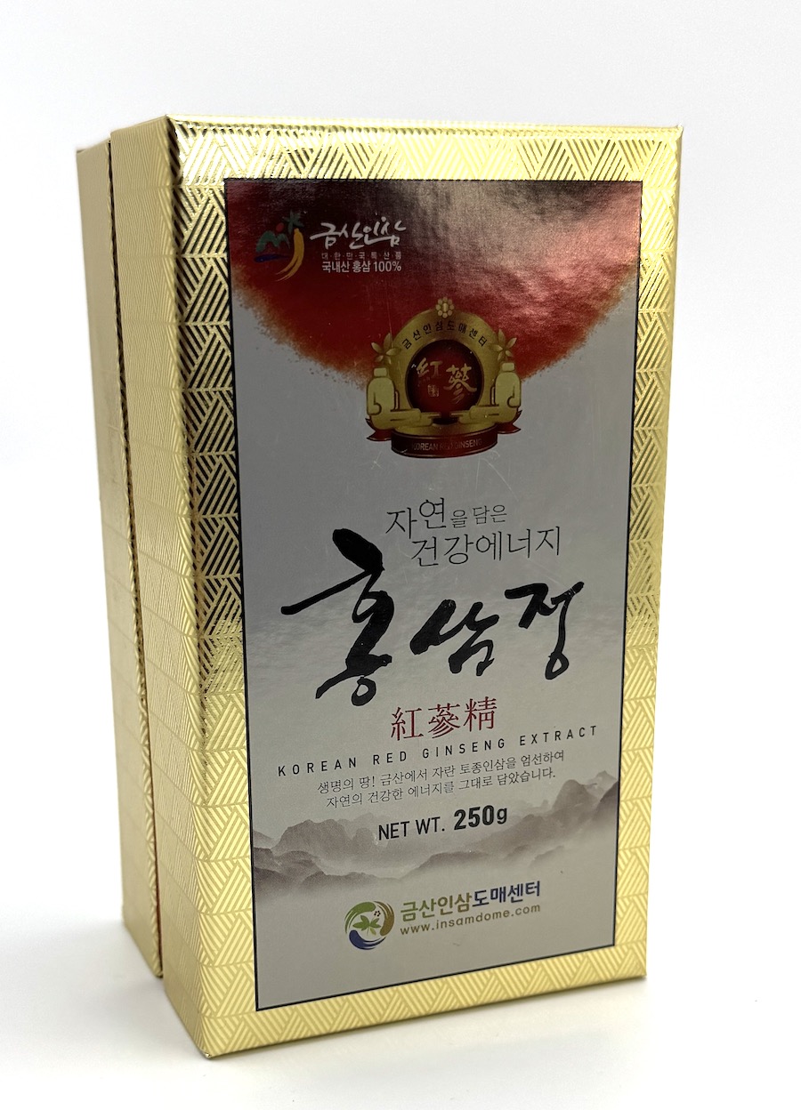 Ženšen, korejský, hustý extrakt, 6letý, ginsenosidů 4mg/g, 250 g
